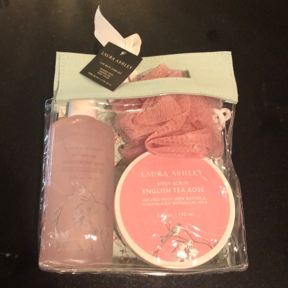 Laura Ashley 3-PC Bath Care Set